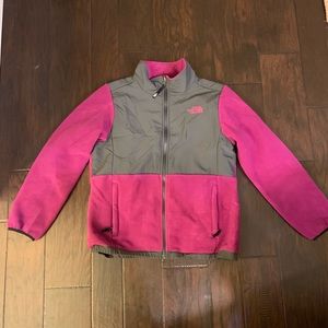 Girls Fleece North Face Jacket